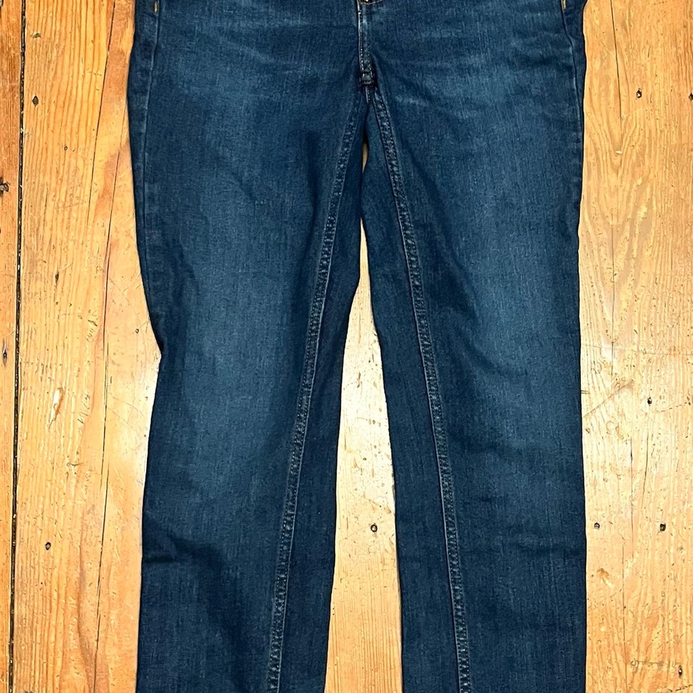 Carhartt Women's Straight Leg Jeans - Dark Blue